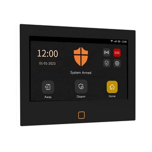 Tuya WiFi Home Burglar Security Alarm <strong>System</strong> Wireless 433Mhz 4.3 Inch <strong>Display</strong> Screen Full Touch Control