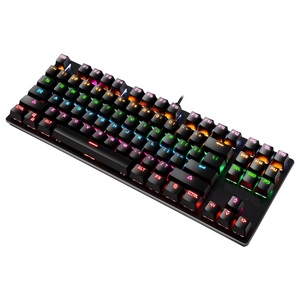Laptop <strong>Keyboard</strong> 87 <strong>Keys</strong> Waterproof RGB Mechanical Gaming <strong>Keyboard</strong> With Multimedia <strong>Function</strong> <strong>Keys</strong> - Product Image 2