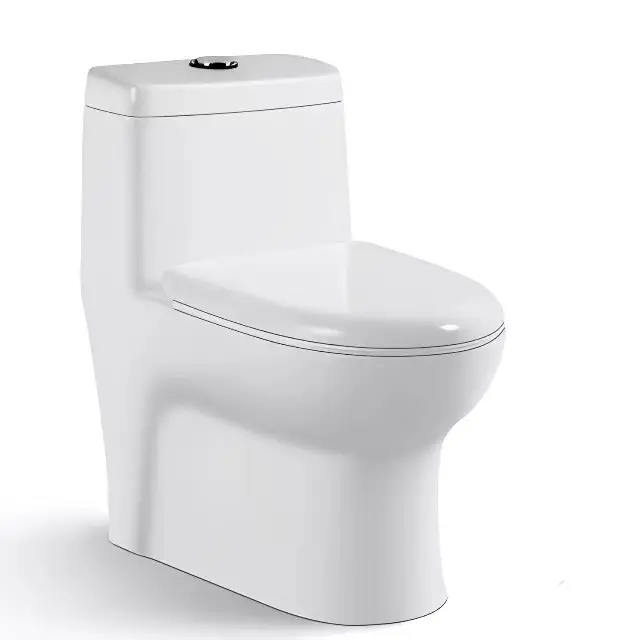 Medyag un pezzo allungato Inodoro water ceramica sifonico sanitario bagno WC toilettes