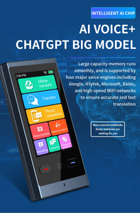 Z9 traduttore automatico portatile ucraino polacco ceco Offline e dispositivo di traduzione simultanea in lingua di sistema - Product Image 3