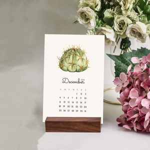 3.5 "Walnut gỗ chủ thẻ bằng gỗ thẻ đứng Đăng acrylic đơn chủ - Product Image 6