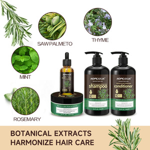 Fabriek Oem Natuurlijke Biologische Custom Veganistische Haaruitval Rozemarijn Mint Tea Tree Olie Haargroei Shampoo - Product Image 3