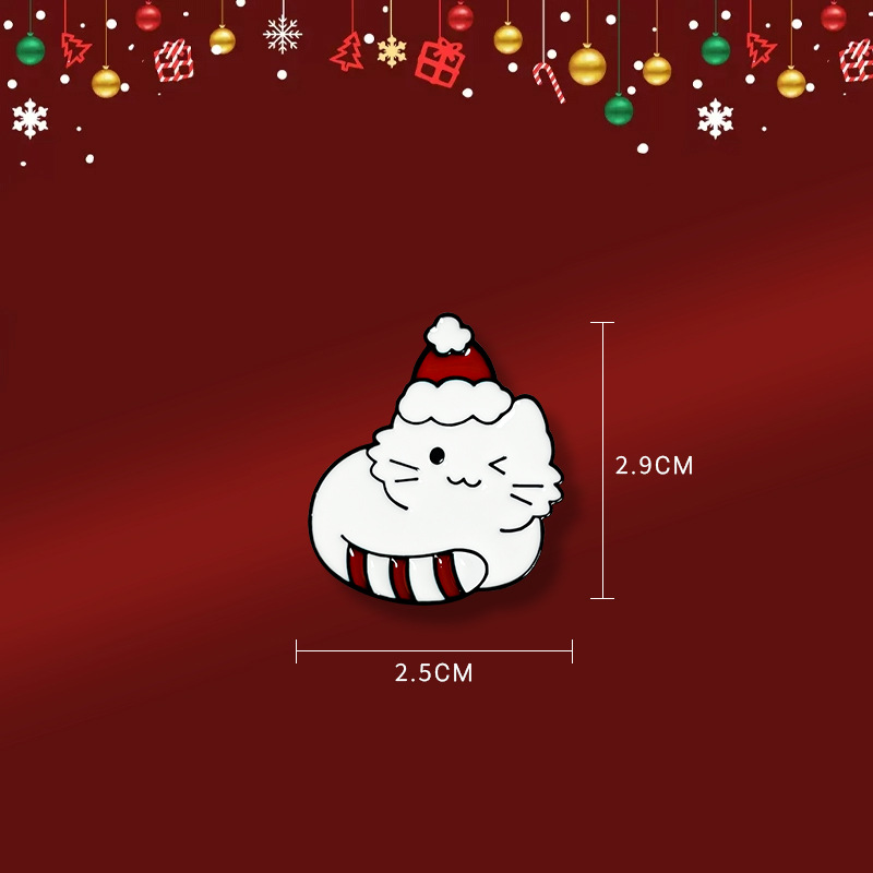 Christmas kitten
