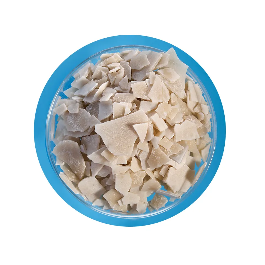 Haizhiyuan cloruro di sale Mgcl2 cloruro di magnesio esaidrato grado industriale cloruro di magnesio giallo chiaro/fiocco bianco 46%