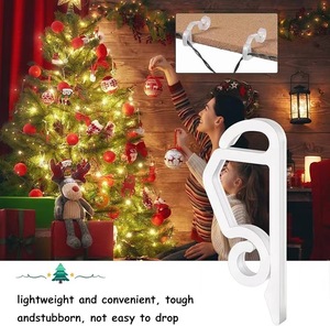 Clip DE LUZ DE Navidad Clips de tejas de canalón para C7 C9 para luz de cadena de vacaciones Techo de techo al aire libre - Product Image 3