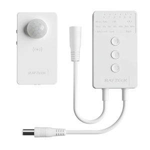 Kit de controlador de sensor de movimiento inalámbrico Detector de movimiento LED Interruptor de presencia de ocupación para control de luz de escalera - Product Image 1