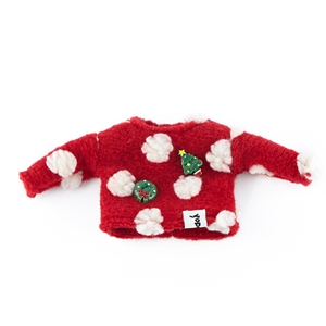 Búp bê quần áo cho 15cm và 17cm búp bê giáng sinh vui vẻ mờ Berry Áo len - Product Image 1
