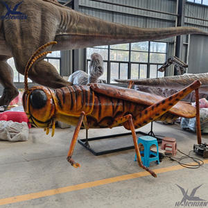 Yüksek kaliteli büyük boy böcek gerçekçi simülasyon Bug heykeli Animatronic modeli Locust sergi ekran için - Product Image 4