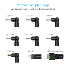 多电压3v-12v 2A汽车充电器音频视频电源适配器，用于全球定位系统DVD平板行车记录仪汽车监视器仪表板摄像头 - Product Image 4