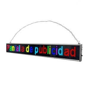 Pubblicità LED a scorrimento segno RGB Full Color Wifi APP messaggi programmabili fai da te segno tabellone commerciale a LED cartelloni pubblicitari - Product Image 3