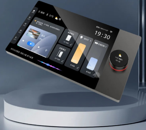 7-дюймовая умная домашняя система с ручкой TuYa Zigbee с вращением экрана умная сенсорная панель для домашней автоматизации - Product Image 4