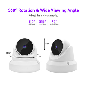 V380 PTZ H.265 1080P圆顶闭路电视摄像机智能Wifi 3MP 360度旋转双向音频CMOS传感器云数据安全无线 - Product Image 5