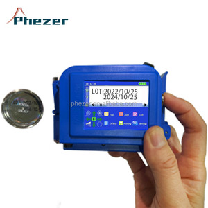 Phezer Mini Hand druckmaschine Flasche Chargen code Chargen nummer Tinten strahl drucker