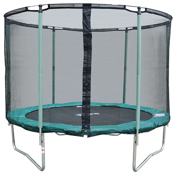 Trampoline de course, haut de gamme, avec boîtier, bon marché, 12 pieds