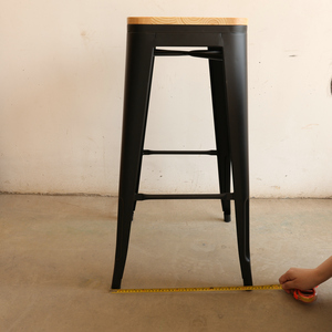 Kim loại thanh phân cao trở lại thanh Ghế cho ăn uống ngoài trời khách sạn Công viên Hội trường quán cà phê sử dụng - Product Image 5