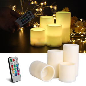 2025 nhà máy trực tiếp-tàu <span class=keywords><strong>LED</strong></span> Nến điện tử cho Halloween Giáng sinh có thể in mô hình nến với phụ gia in ấn - Product Image 2