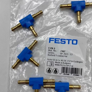 Op voorraad Originele FESTO T-PK-3 T-stuk met weerhaken 7267 Pneumatische fitting 4mm Push-In T-type fitting met weerhaken - Product Image 2