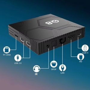 Uzaktan kumanda ile yeni özel Android 12 HD 8k 4 ram 128 ram akıllı TV kutusu Set Top Box - Product Image 4