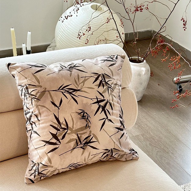 Bambou, fragrance, boucle, vert