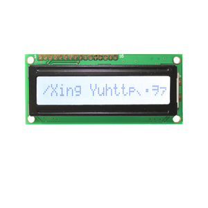 Módulo de pantalla LCD transparente 16x1 módulo LCD pequeño de 1601 caracteres de una línea LCM - Product Image 3