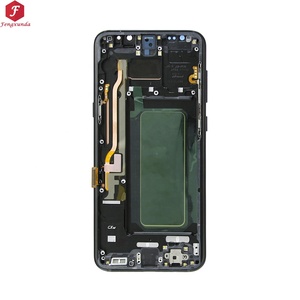 สำหรับ Samsung S8 PLUS Display หน้าจอ LCD ต้นฉบับสำหรับ Galaxy S8 PLUS S8 + G955F จอ LCD ทัชสกรีนพร้อมกรอบ