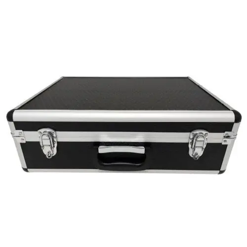 Большой черный Полетный жесткий футляр ящик для инструментов пенопластовый ящик для хранения DJ камеры Великобритания