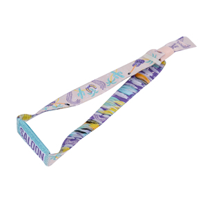 Lieferanten Benutzer definierte personal isierbare Verwendung Einzigartige einstellbare umschreib bare Polyester-NFC-Seil gewebe RFID-gewebte Armbänder für Veranstaltungen - Product Image 2