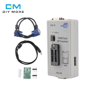 EMMC RT809F Serial ISP Programmer VGA LCD with RT-SOP8-A Simple Adapter Universal Programmable Calculator