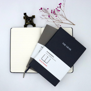 Diario académico personalizable A5 A6 B5 rejilla punteada 2025 2026 banda elástica cuero Pu Tapa dura Agenda planificador diario cuaderno - Product Image 2