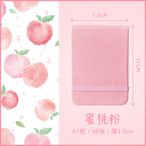 Mini cuadernos de bolsillo con impresión de Color, cuaderno de notas de tapa dura, ecológico, personalizado - Product Image 4