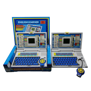 Giocattolo educativo scientifico per bambini che impara la macchina per l'apprendimento precoce serie di giocattoli elettrici illuminismo LCD computer inglese