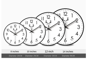 Đồng Hồ Treo Tường 12Inch Với Số Liệu Kỹ Thuật Số Cho Nhiệt Độ Tháng, Ngày, Ngày Và Phòng - Product Image 6