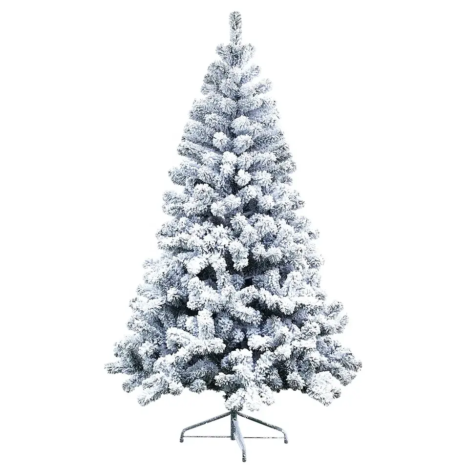 Precio bajo Diseño popular 180cm Árbol de Navidad de pino nevando Árbol de Navidad de nieve artificial