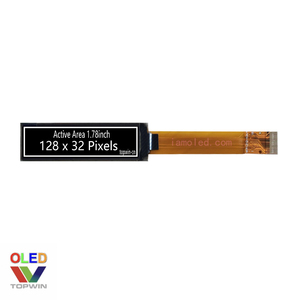 Topwin 1.78 ''1.78インチ128x32解像度I2CSPIパラレルインターフェーススクリーン小型oledディスプレイ - Product Image 4