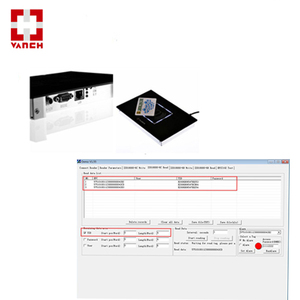 เครื่องอ่าน RFID แบบตั้งโต๊ะระบบการจัดการทรัพย์สิน RS232เครื่องอ่านเดสก์ท็อปและเครื่องเขียน RFID ควบคุมการเข้าถึง - Product Image 6