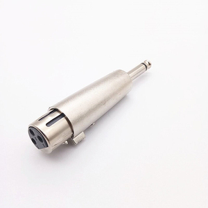 TRS TS Jack Microphone Audio Mono Adapter <strong>Mic</strong> <strong>Speaker</strong> Converter Xlr to 6.35 Plug 3 Pin XLR Male to 1/4&quot; 6.3 6.5 mm Connector - Product Image 4