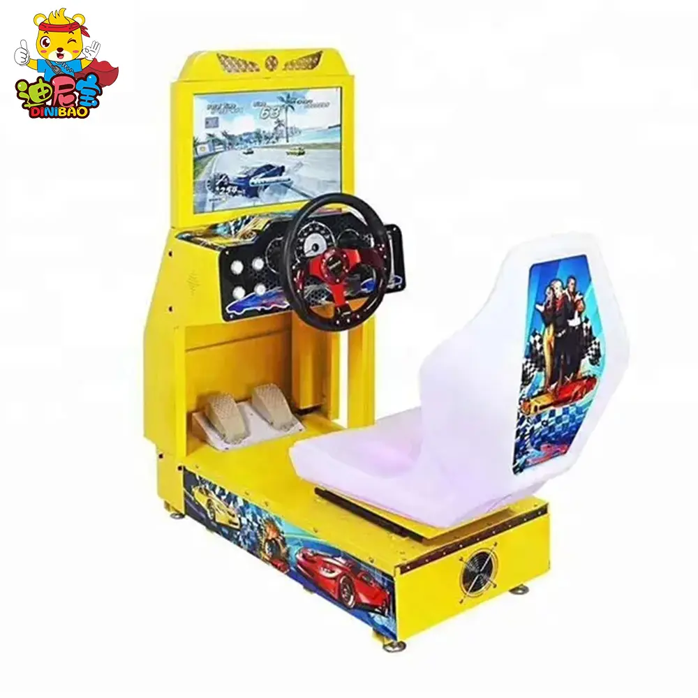 Dinibao fabrik preis münz kinder outrun simulator arcade racing auto spiel maschine für verkauf