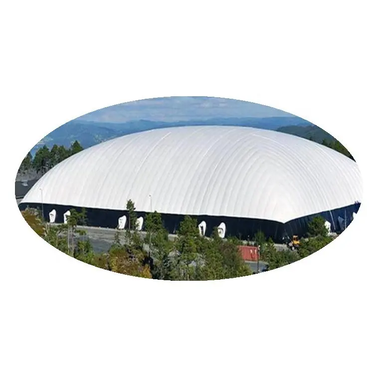 Zustand Conditioner Geodätische Diffusor form Architektur Badminton Air Dome für Fußball Sport Basketball Hall Stadium