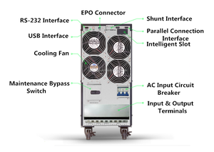 WTHD6KVA超高品質バッテリー充電器UPS5000W単相高周波ライン-インタラクティブUPS電源バックアップUPS - Product Image 2
