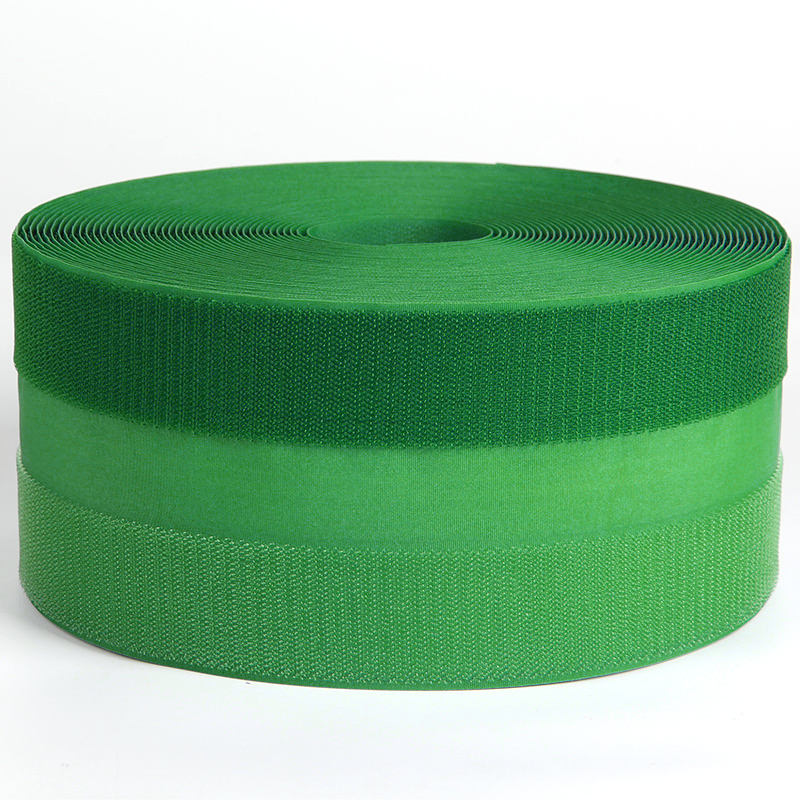 Green Same-side Hook and Loop 100mm