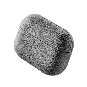 Özel tam koruma kulaklık kutusu kapak Airpods1/2/3/4 Pro2nd Alcantara durumda toptan Airpods 2nd 3nd durumda - Product Image 4
