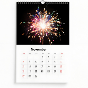 Bán Buôn Đầy Đủ Màu Sắc Tùy Chỉnh Thiết Kế 2025 2026 Mới Hàng Năm Hàng Tháng Tường Lịch Chữ Nổi Tường Lịch In Logo Phong Cách Lịch - Product Image 4