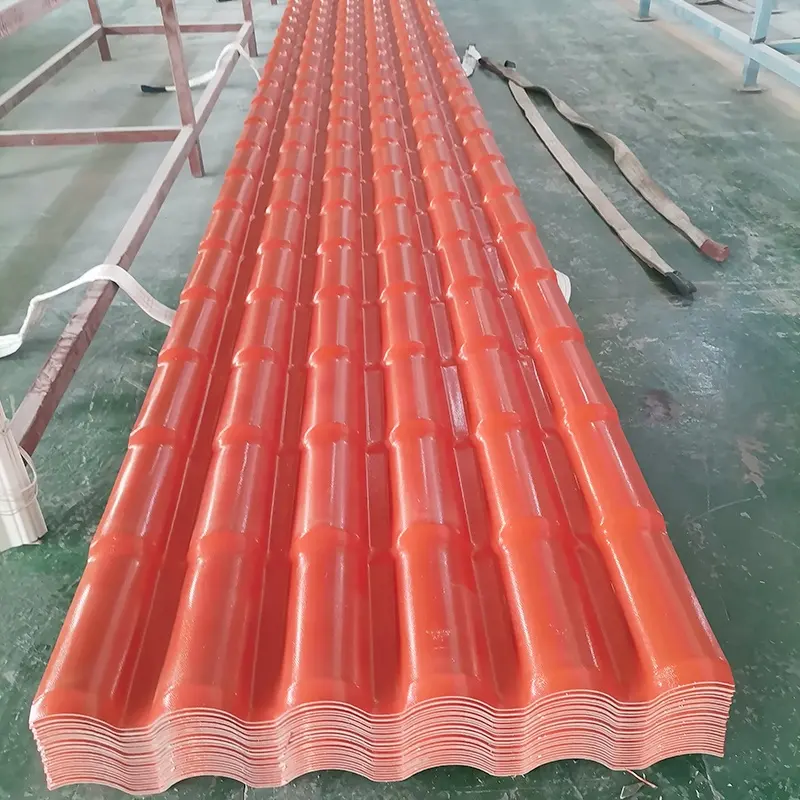 Materiale da costruzione materiale telha pvc villa tejas tejas para techos precisos lowes vendita calda tetto di alta qualità metallo esterno