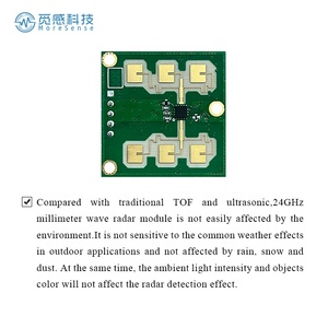 Bãi đậu xe phát hiện 24Ghz milimet Radar mô-đun lựa chọn thay thế cho siêu âm hướng dẫn đậu xe cảm biến - Product Image 4