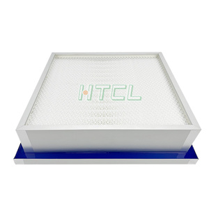 Cassette loại lọc H14 bể chứa chất lỏng sâu pleat Gel con dấu HEPA Bộ lọc không khí khung nhôm tách - Product Image 3