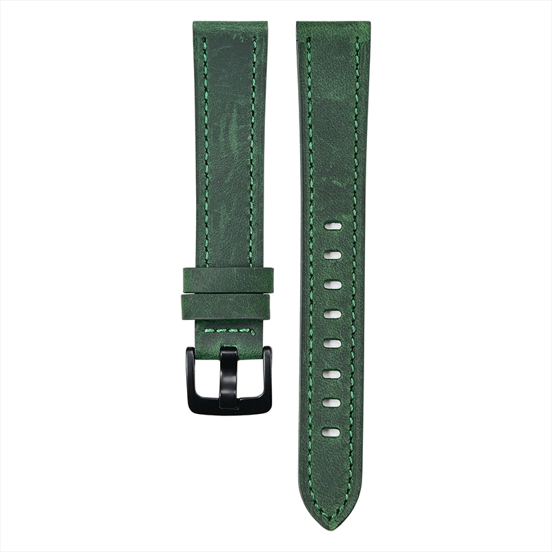 Dark Green+Black Buckle