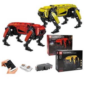 Mould King 15067S Robot Dog Dynamics Kits de modelos de construcción MOC Set Build Collectionsr Juegos de bloques de construcción de control remoto - Product Image 1