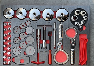 Kombinasyon aracı 60 parçalı Set ev araç kiti Set güç alet setleri - Product Image 6