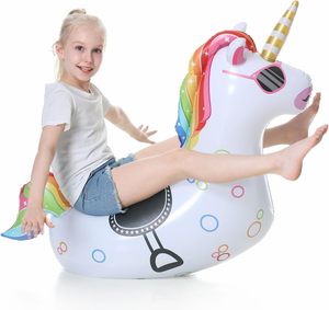 Factory Made Inflatable Unicorn Pool Float for Kids Blow up Fun <strong>Floatie</strong> Summer Swimming Pool <strong>Toys</strong> - Product Image 4
