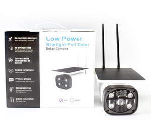 Ubox Ubia热卖4mp太阳能网络夜视网络摄像机子弹3mp H.264 P2p低成本闭路电视室外无线无线网络摄像机 - Product Image 4